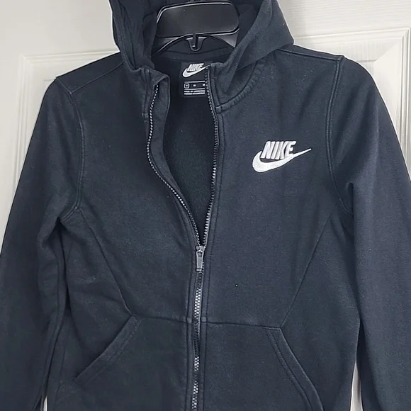 Nike Jacket Unisex Size M. Black zip up hoodie - Picture 6 of 11